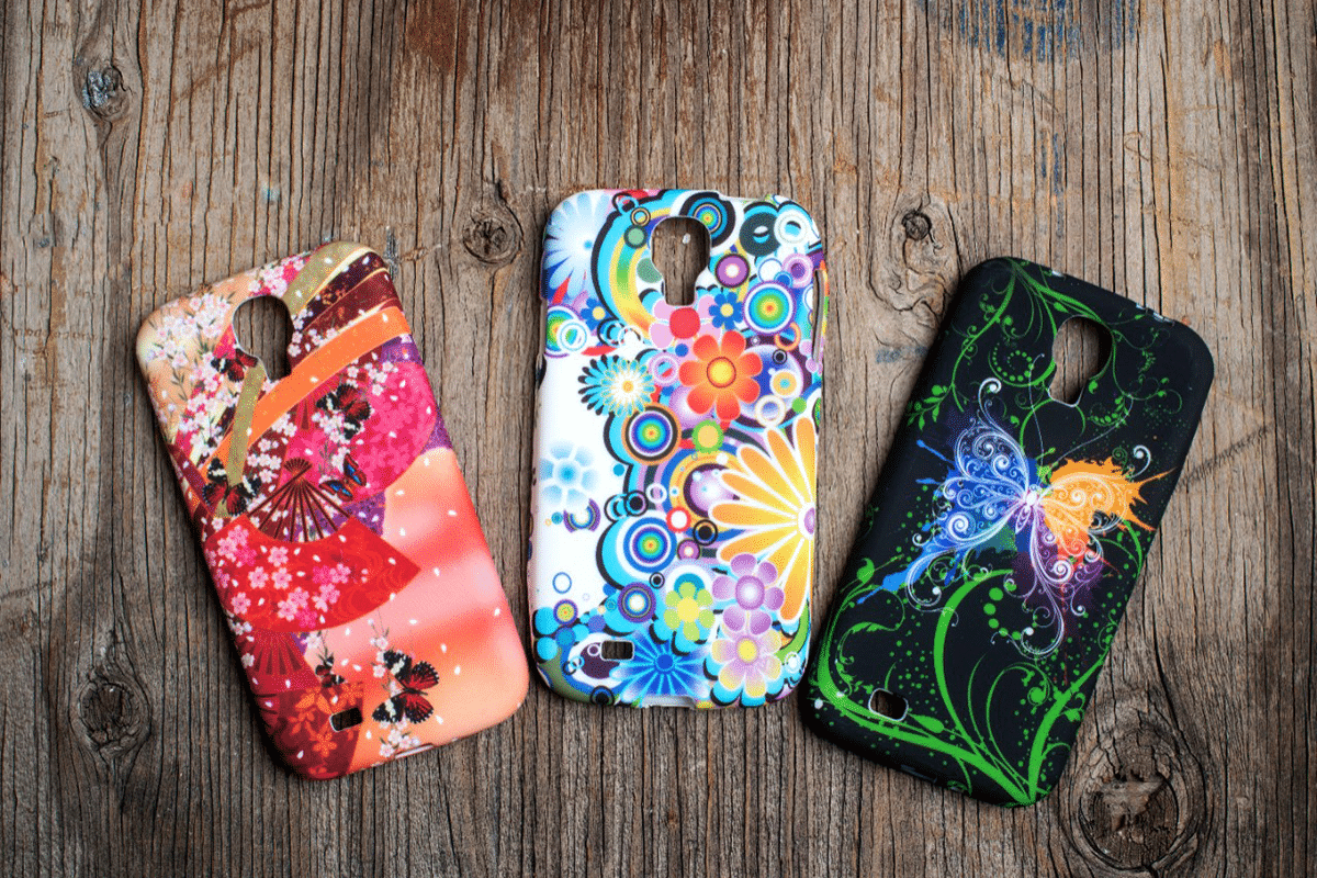 UV Inks phone covers