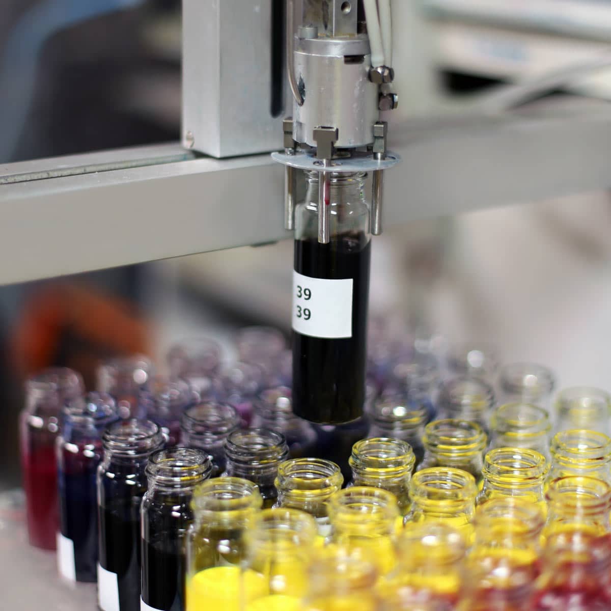 Industrial inkjet inks