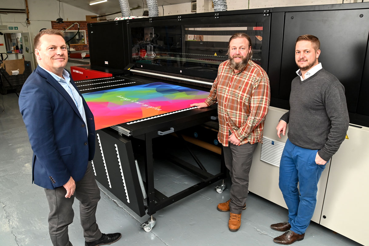 Platinum installs a Jeti Tauro inkjet printer