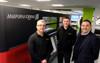 Artisan Signs has invested in Agfa’s Anapurna Ciervo H3200 hybrid wide-format inkjet printer