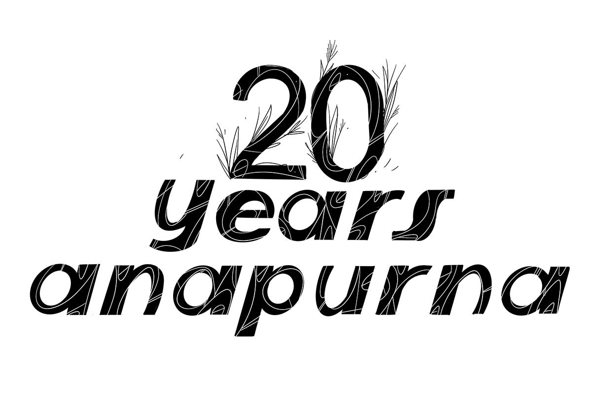 Anapurna Ciervo 20year logo