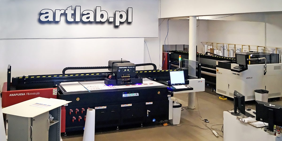 Agfa Anapurna printers at Artlab Anapurna printers at Artlab