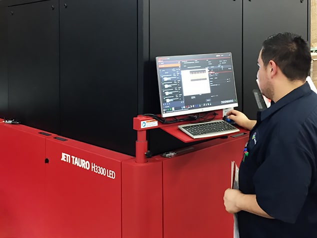 ColorDynamics Tauro 2 Job setup