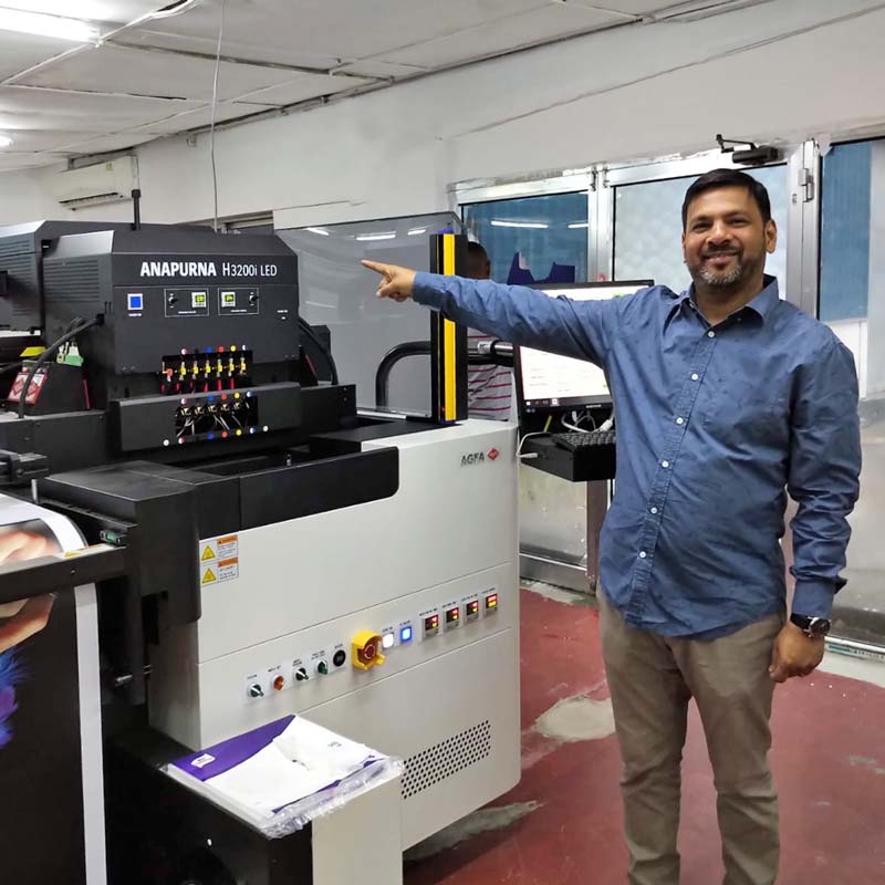 Delfina Promotions Anapurna Install Mr. Sajjad Dharamshi from Delfina Promotions Ltd