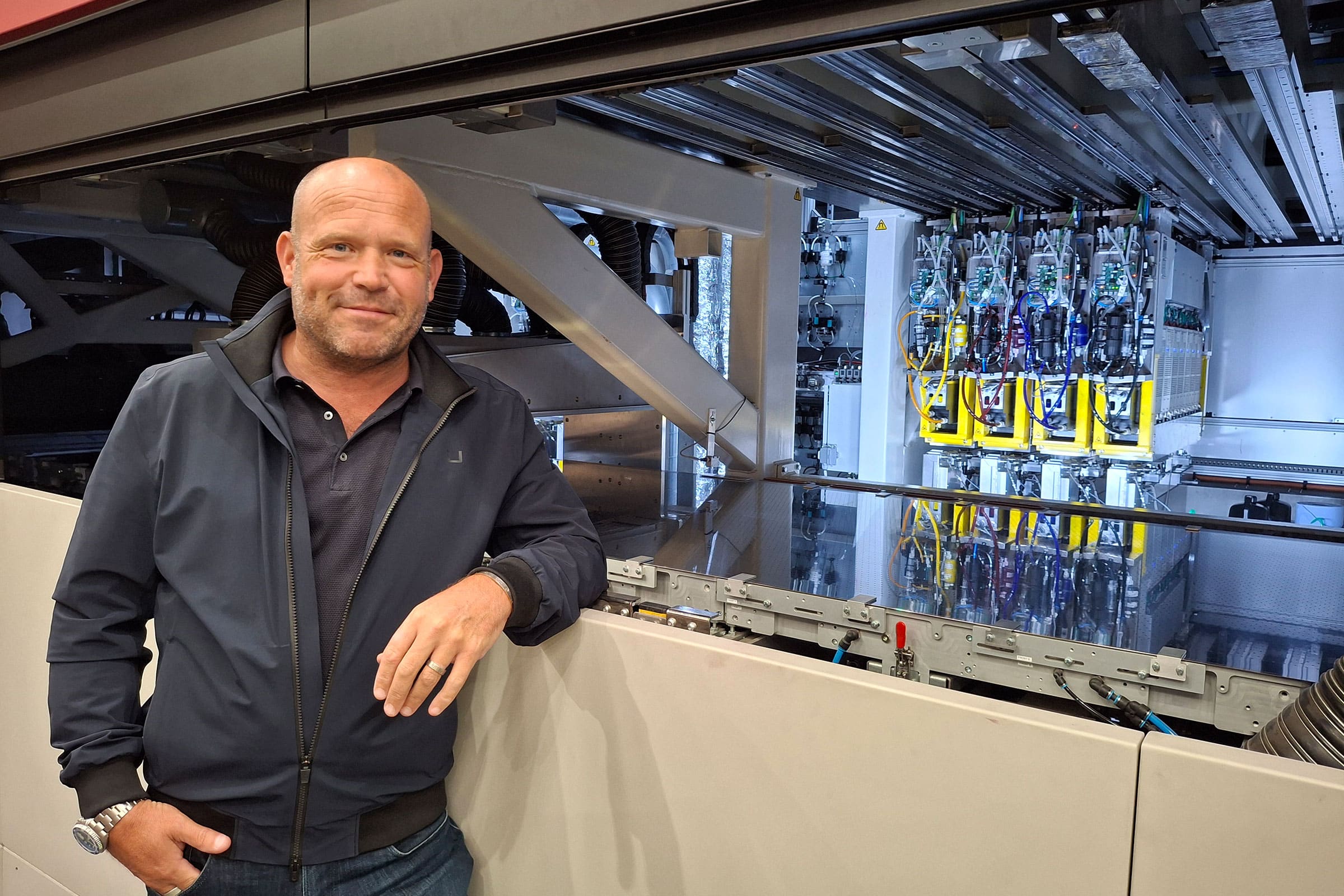 New era in high-speed inkjet printing begins as Agfa's SpeedSet