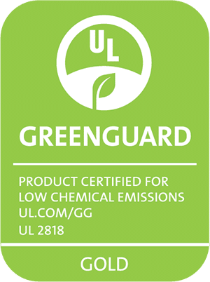 GREENGUARD_UL2818_gold_CMYK_Green_300px