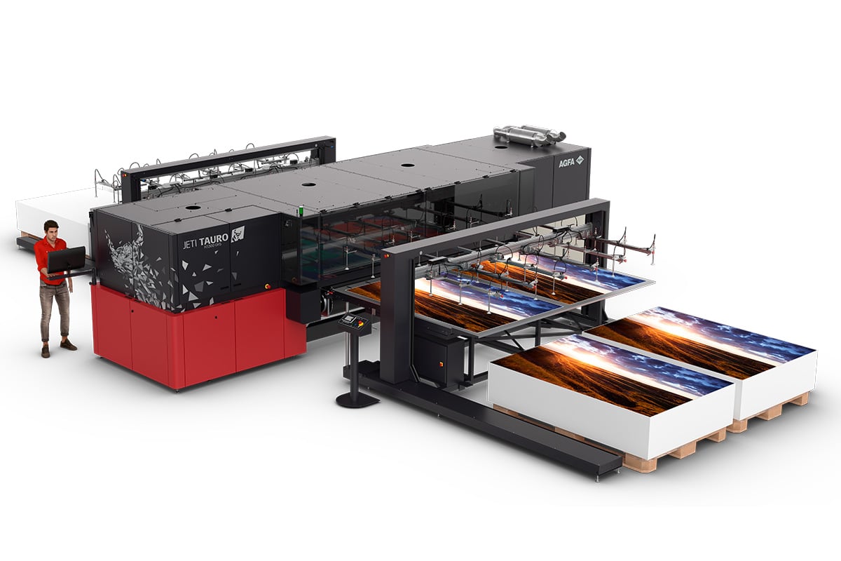 Agfa large format UV printers - Flatbed, roll-to-roll & hybrid