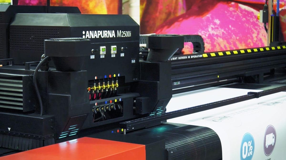 ProCo Anapurna M2500i Anapurna large format printer at ProCo