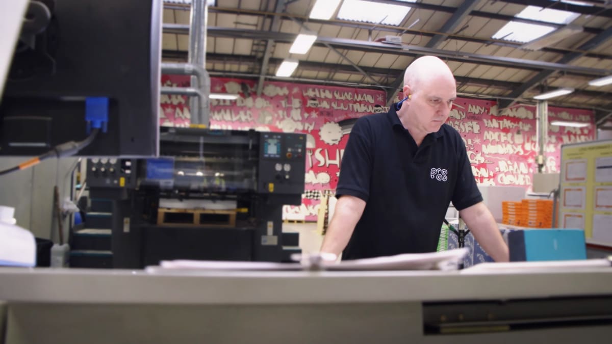 ProCo Apogee Printing Press press operator