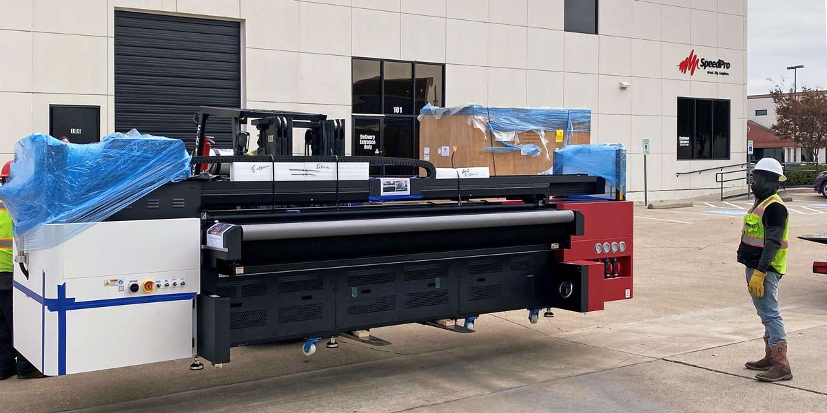 SpeedPro Printer Unloading unloading the inkjet printer