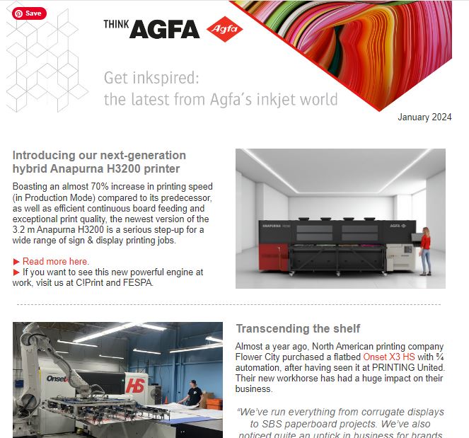 Agfa newsletter January 2024