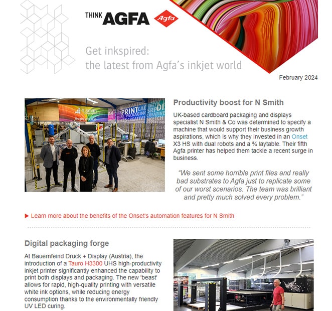 Agfa newsletter February 2024