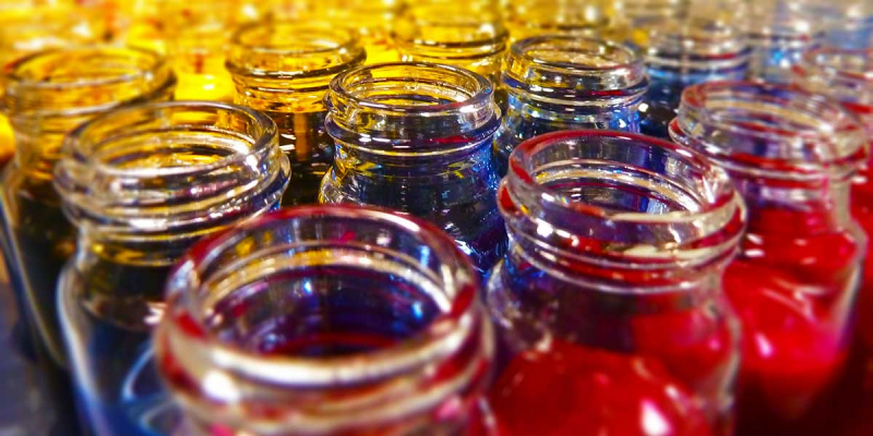 Ink bottles Ink bottles