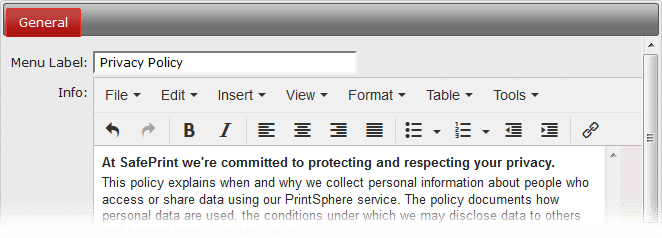 gdpr-privacy GDPR PrintShpere - Privacy policy