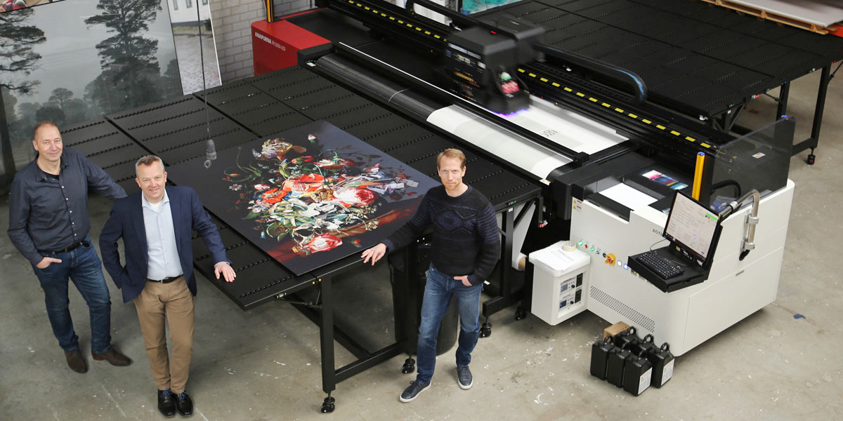 Anapurna large-format printer at Unfold
