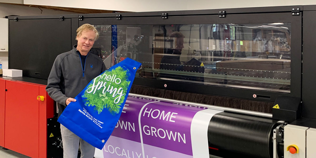 Consort Display achieves high production on fabrics with Agfa’s Jeti Tauro