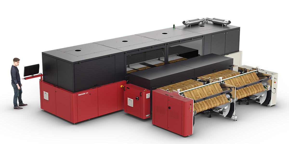 InteriorJet 3300 Laminate Decoration Printer Agfa InterioJet 3300 for laminate surfaces