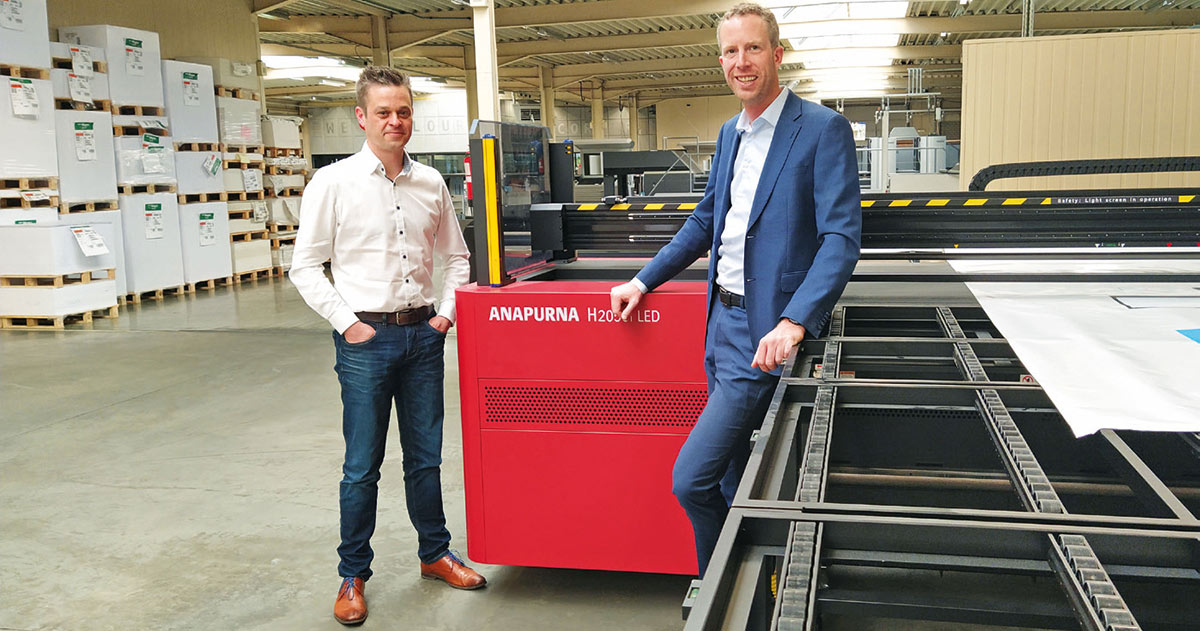 Anapurna large-format printer at Haletra