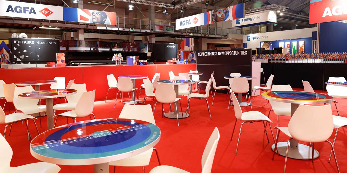 Booth New Beginnings Opportunities Agfa booth