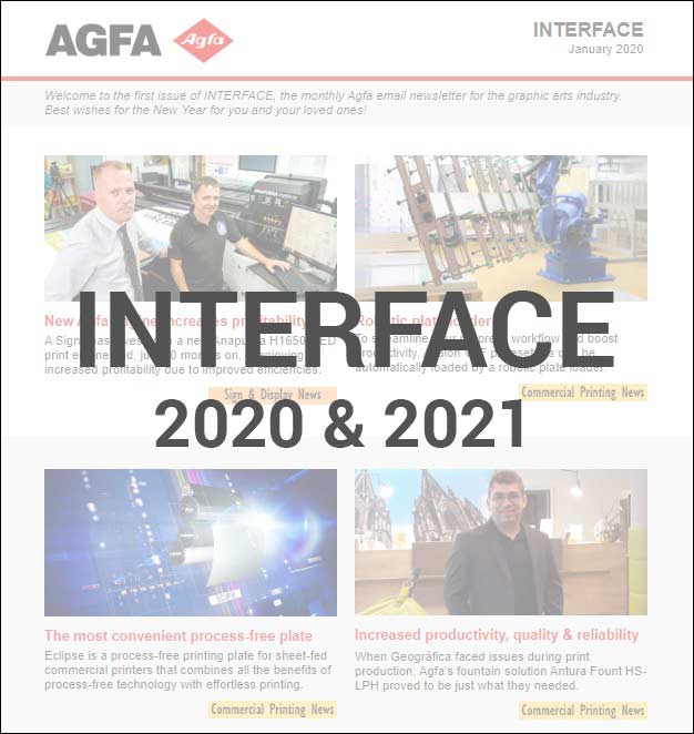 Agfa INTERFACE newsletter