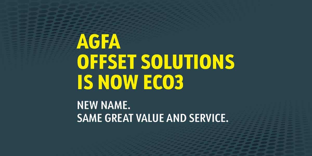 Agfa is now ECO3