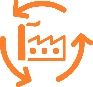 Manufacturing Recycle Icon