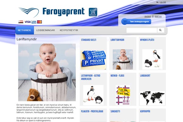 Web To Print Local Store store for regional market